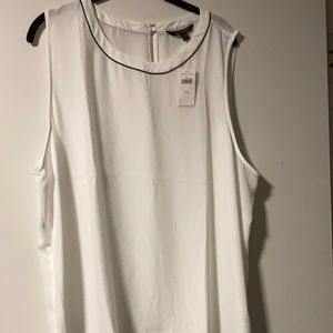 Banana Republic pure white tank